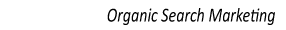 Organic Search Marketing